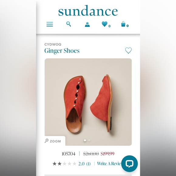 Sundance Catalog CYDWOQ Ginger Shoes - Picture 5 of 6